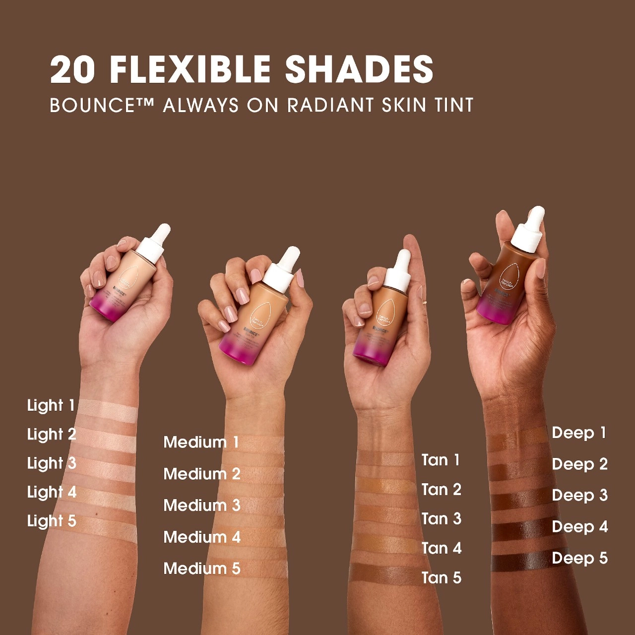 beautyblender 12-Hour Always on Radiant Skin Tint with Hyaluronic Acid & Niacinamide - Deep 4 - Image 5