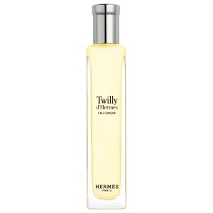 HERMÈS Twilly Eau Ginger Eau de Parfum Travel Size 0.5 oz/15 mL Floral Warm Florals Ginger Peony Cedar