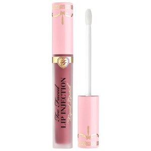 Too Faced Lip Injection Power Plumping Cream Liquid Lipstick Color: Filler Up - Muted Mauve Pink