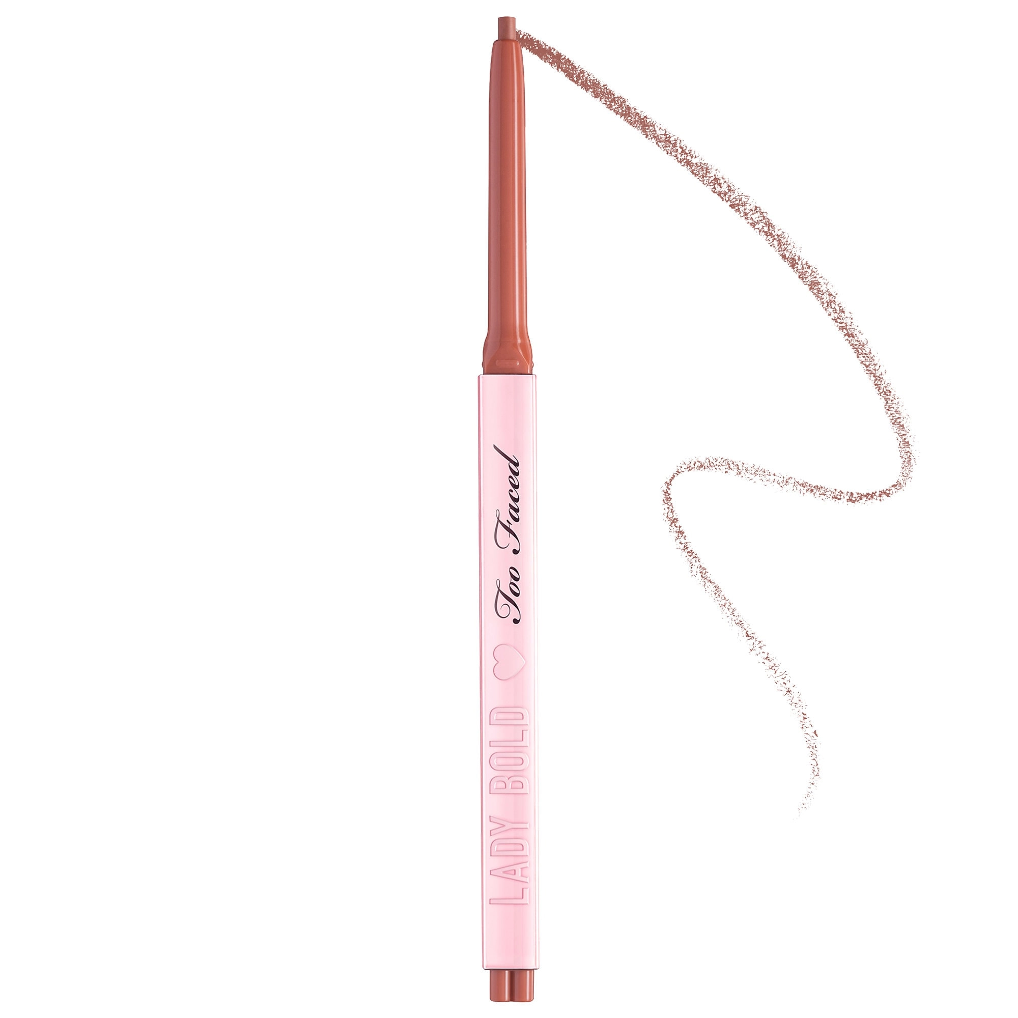 Too Faced Lady Bold Waterproof Longwear Lip Liner - Limitless Life (Warm Rosy-Brown)