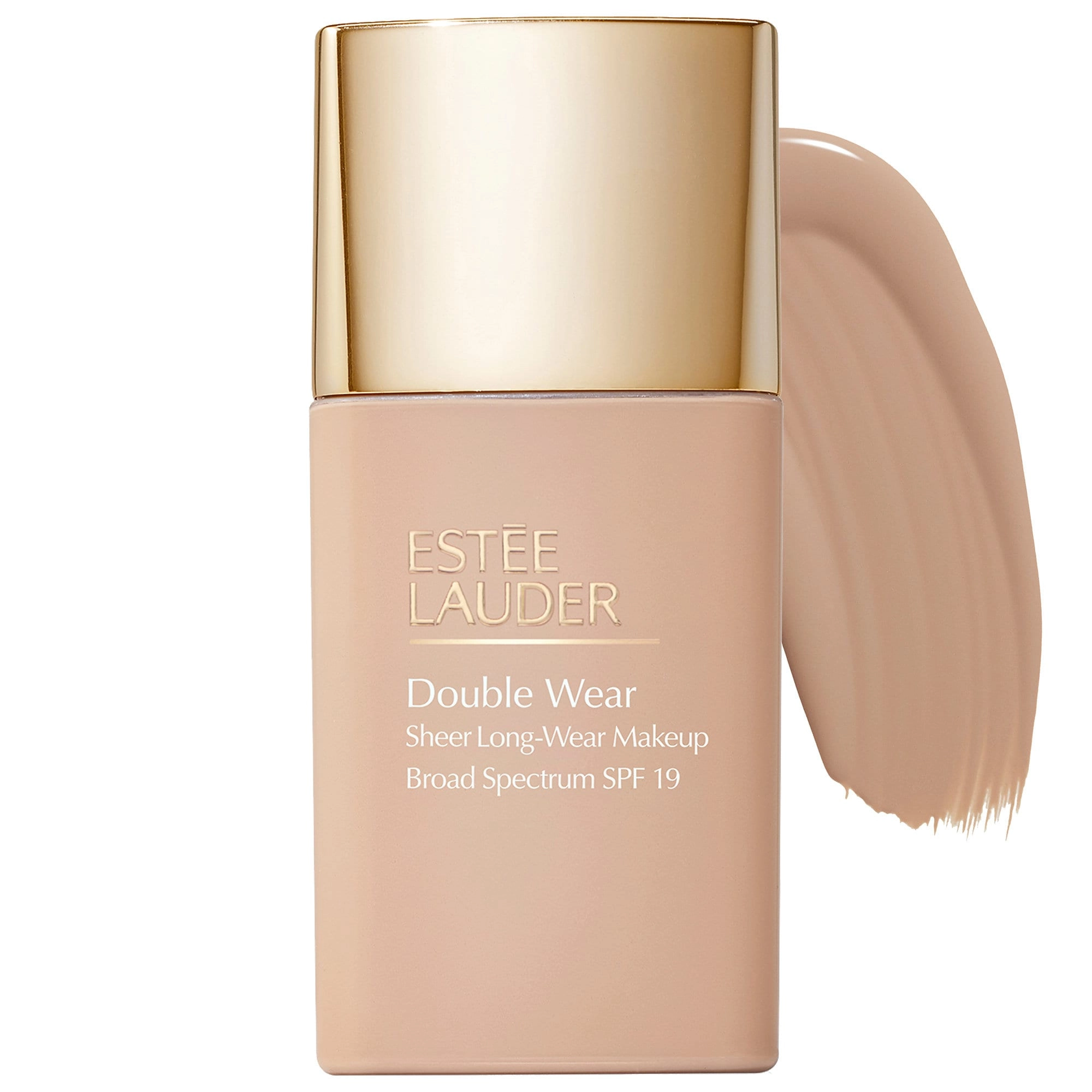 Estée Lauder Double Wear Sheer Long-Wear Makeup SPF 19 Color: 2C3 Fresco - Light Medium with Cool Rosy Beige Undertones