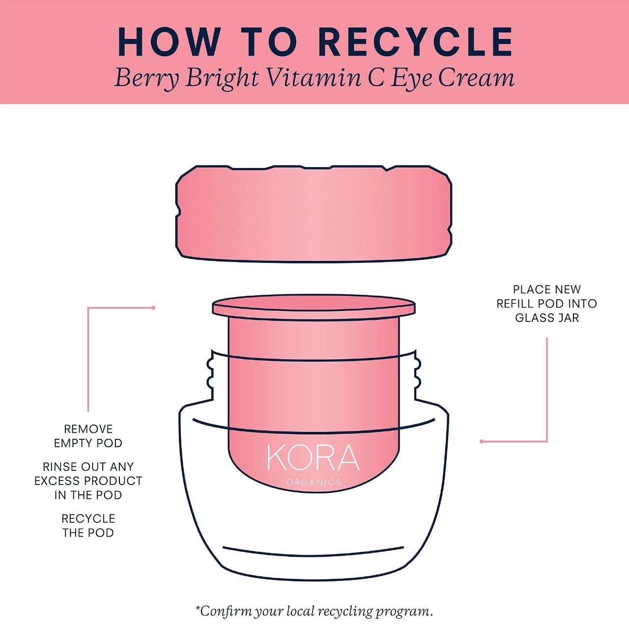 KORA Organics Berry Bright Firming Vitamin C Eye Cream 0.5 oz / 15 mL - Image 6