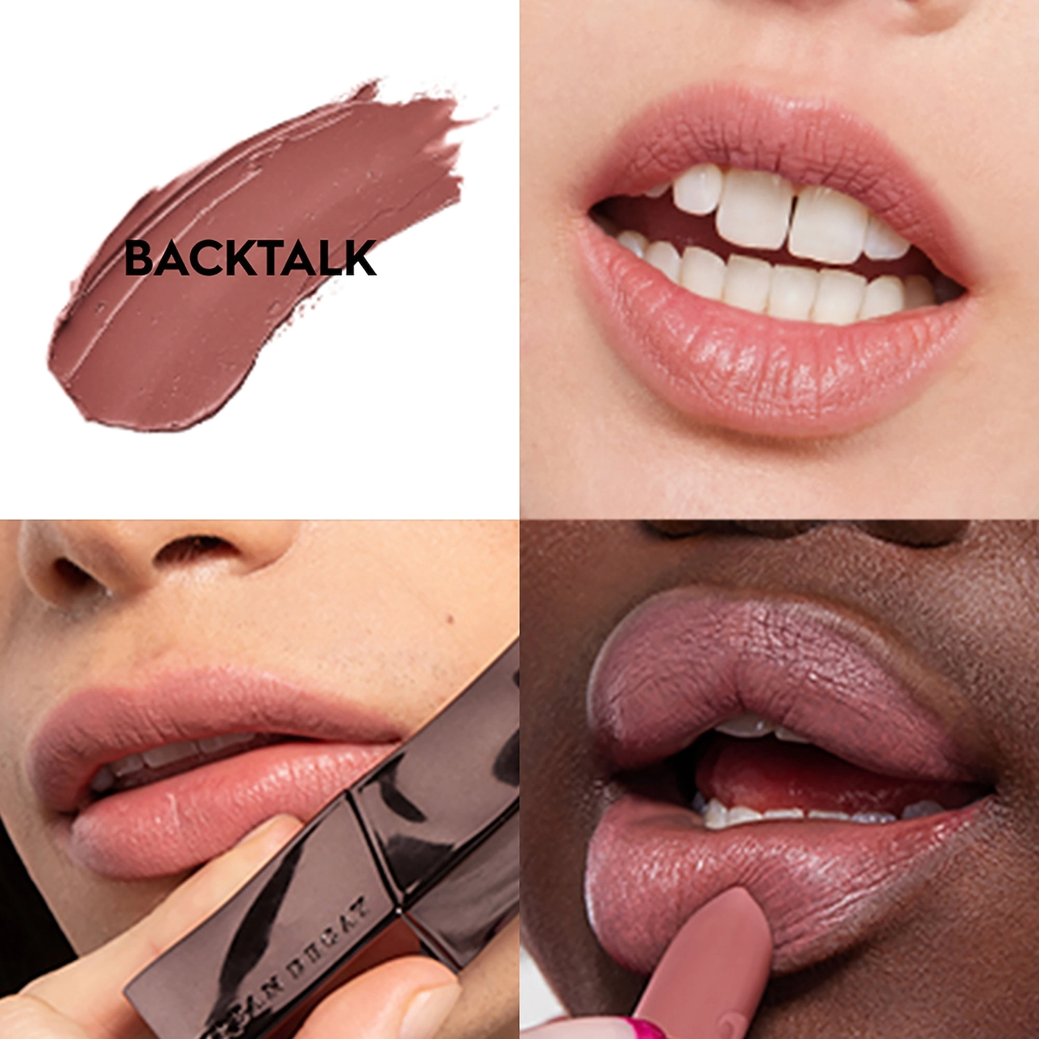 Urban Decay Vice Hydrating Lipstick Color: BackTalk - Mauve Nude Pink - Image 2