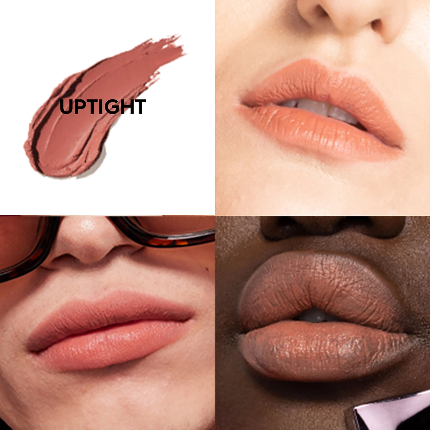 Urban Decay Vice Hydrating Lipstick Color: Uptight - Medium Warm Nude - Image 2