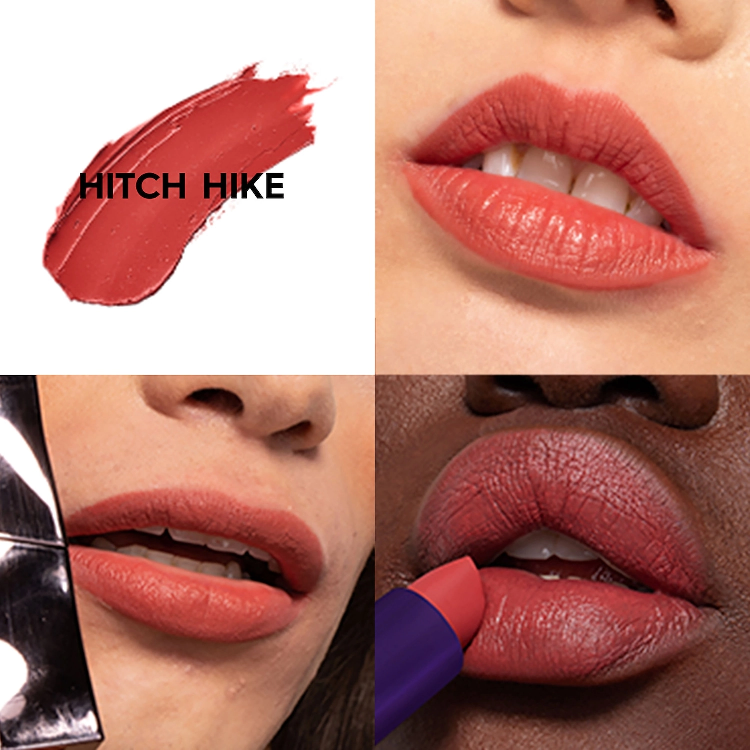 Urban Decay Vice Hydrating Lipstick Color: Hitch Hike - Medium Brick Nude - Image 2
