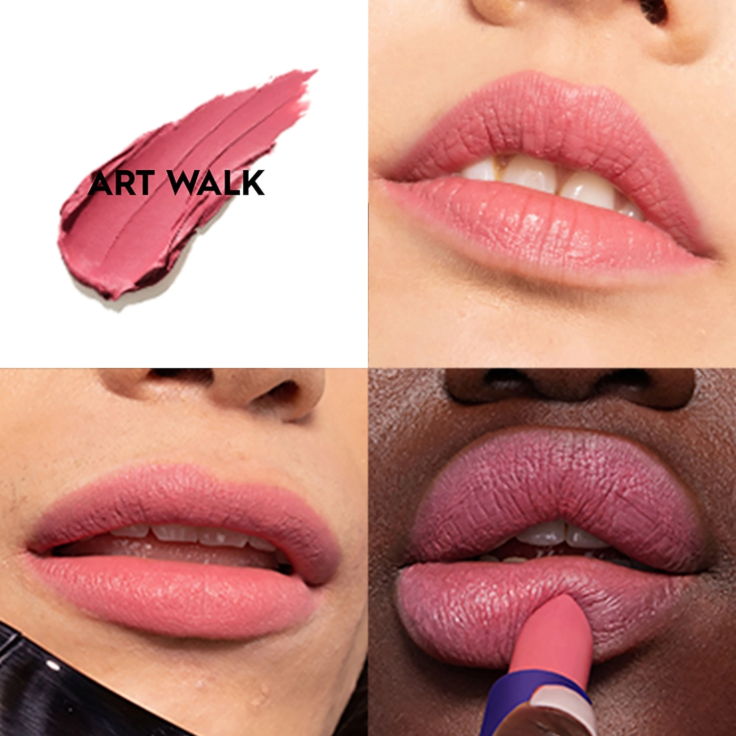 Urban Decay Vice Hydrating Lipstick Color: Art Walk - Medium Rose Pink - Image 2