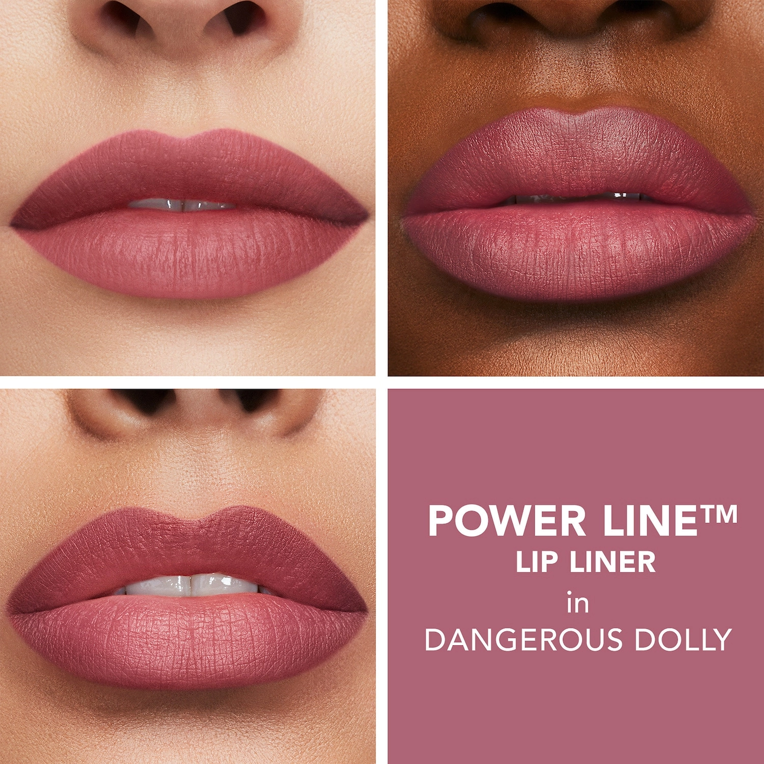 Buxom Power Line™ Plumping Lip Liner - Dangerous Dolly Mauve - Image 4