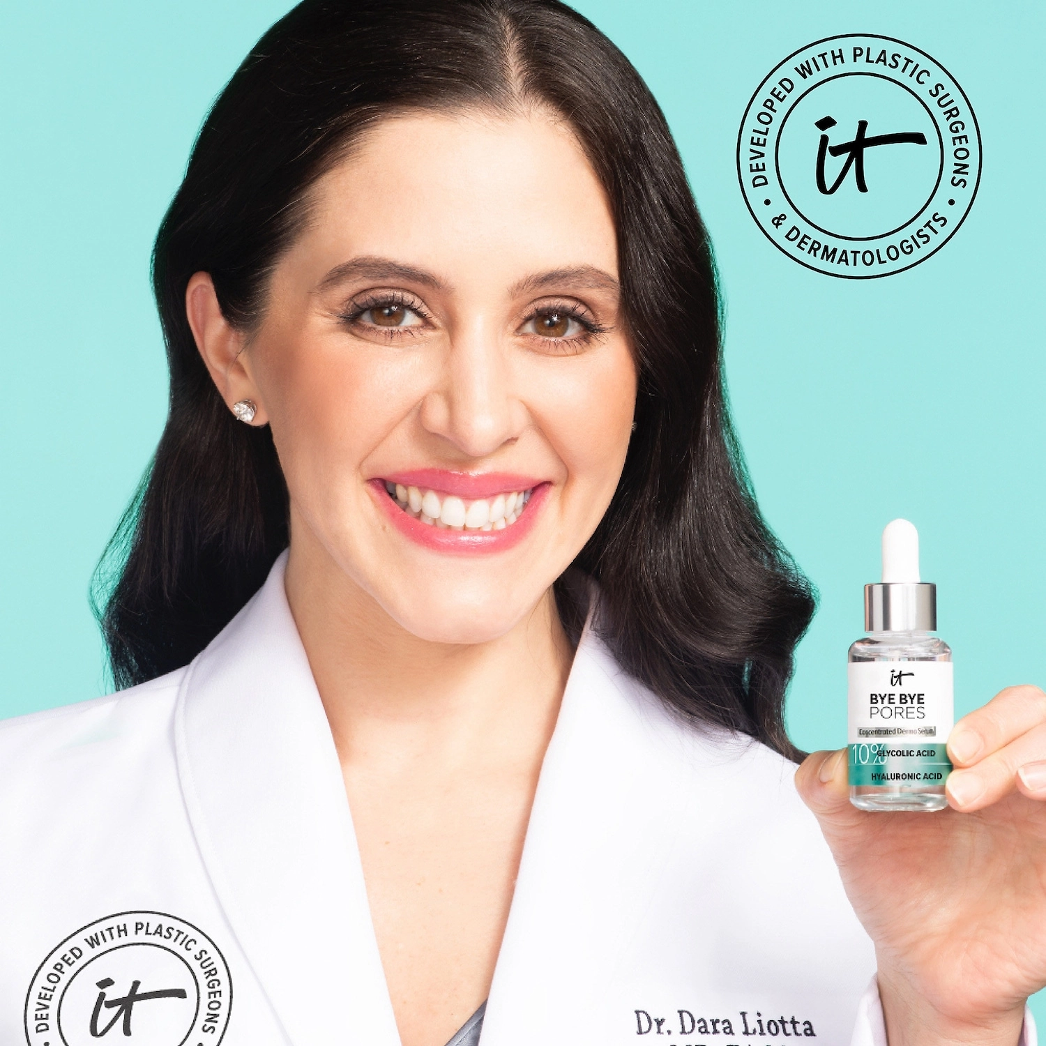 IT Cosmetics Bye Bye Pores 10% Glycolic Acid Serum 1 oz/ 30 mL - Exfoliating Face Serum for Uneven Texture and Pores - Image 7