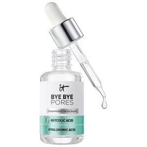 IT Cosmetics Bye Bye Pores 10% Glycolic Acid Serum 1 oz/ 30 mL - Exfoliating Face Serum for Uneven Texture and Pores