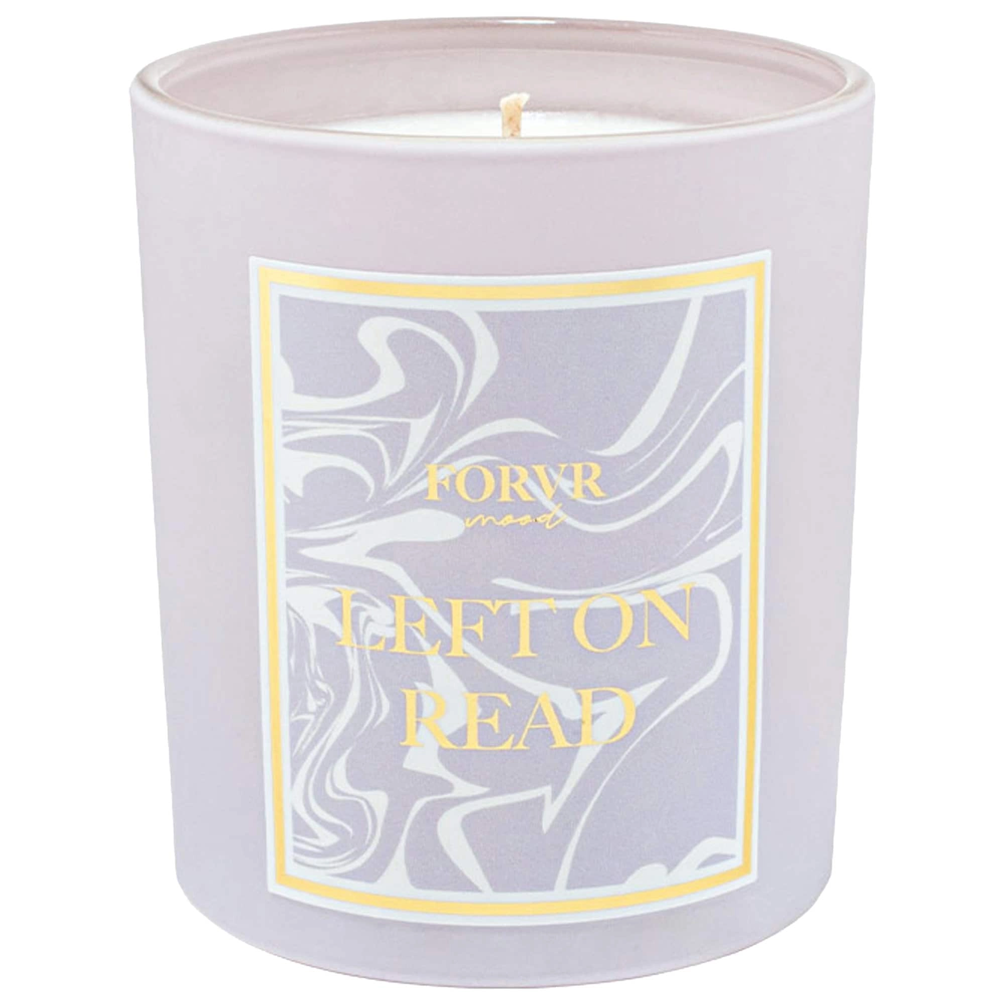FORVR Mood Left On Read Candle 10 oz/ 283 g Vegan Warm & Spicy Scent