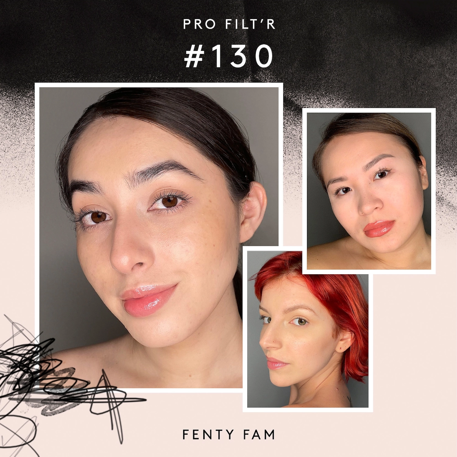 Fenty Beauty Pro Filt’r Soft Matte Longwear Liquid Foundation 130 - Light with Warm Olive Undertones - Image 3