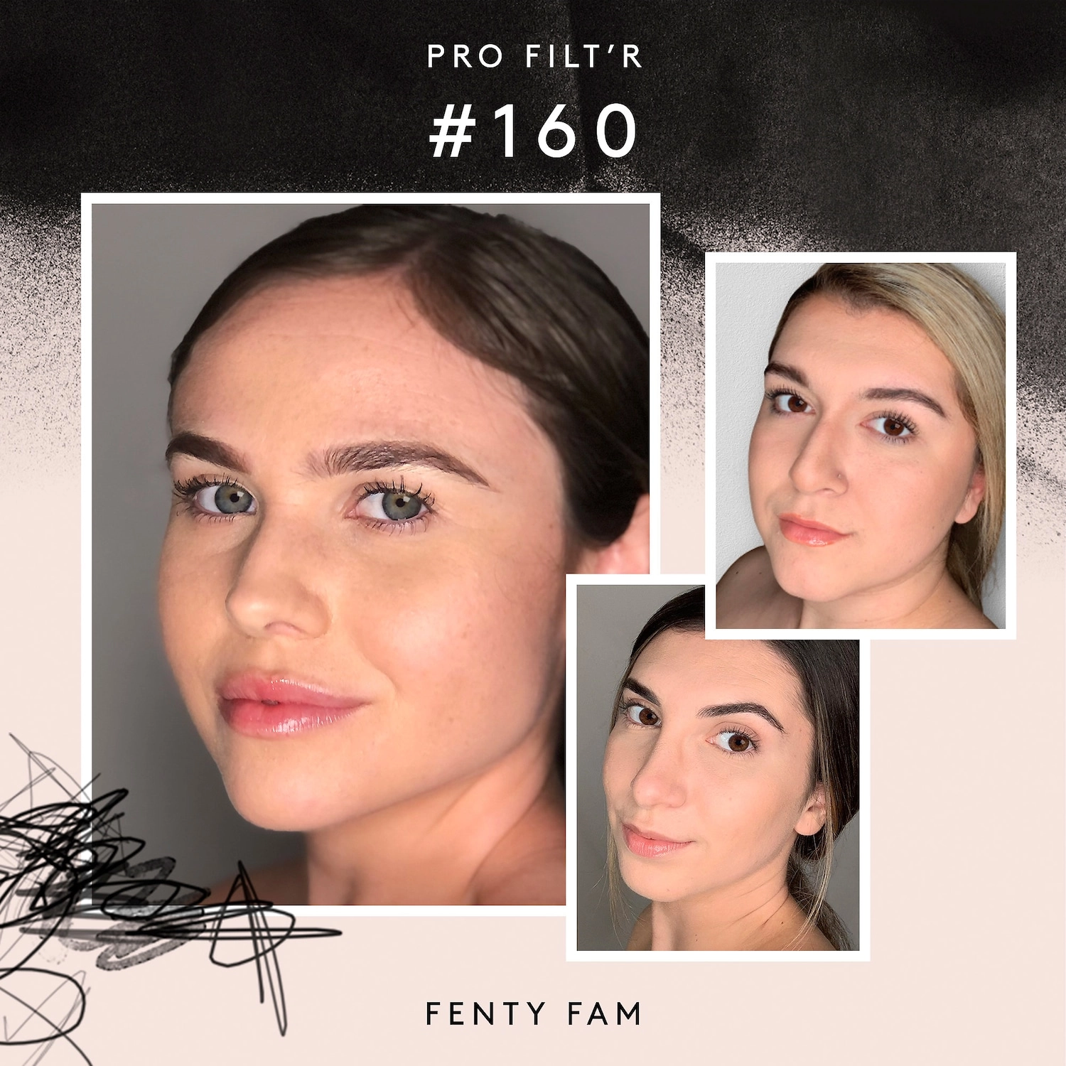 Fenty Beauty Pro Filt’r Soft Matte Longwear Liquid Foundation 160 - Light with Warm Peach Undertones Limited Edition - Image 9