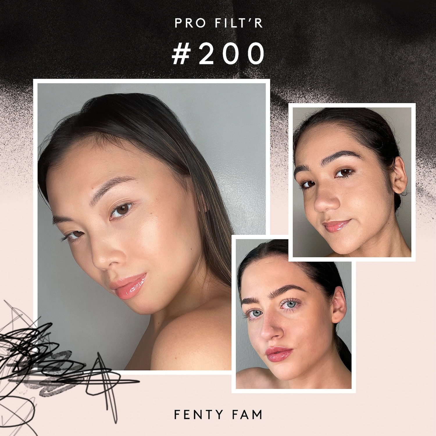 Fenty Beauty Pro Filt’r Soft Matte Longwear Liquid Foundation 200 - Light Medium with Cool Pink Undertones - Image 8
