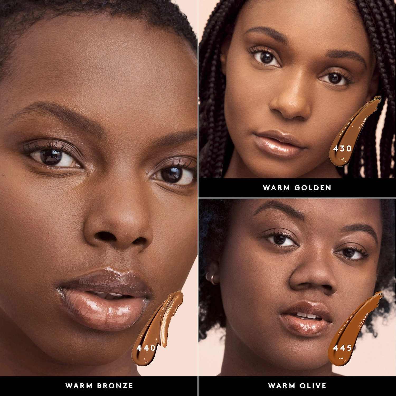 Fenty Beauty by Rihanna Mini Pro Filt'r Soft Matte Foundation Color 440 - Deep with Warm Bronze Undertones - Image 11
