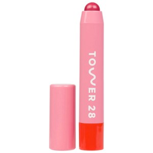 Tower 28 Beauty JuiceBalm Vegan Tinted Lip Balm Color: Shake - Juicy Sheer Pink