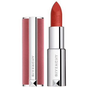 Givenchy Le Rouge Sheer Velvet Matte Lipstick Color: 32 Rouge Brique - Brick Red with Dusty Orange Tones