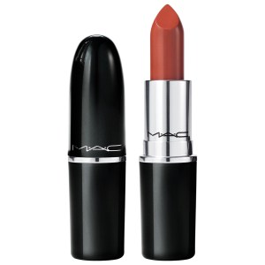 MAC Cosmetics Lustreglass Lipstick Color: Business Casual - Warm Red Nude