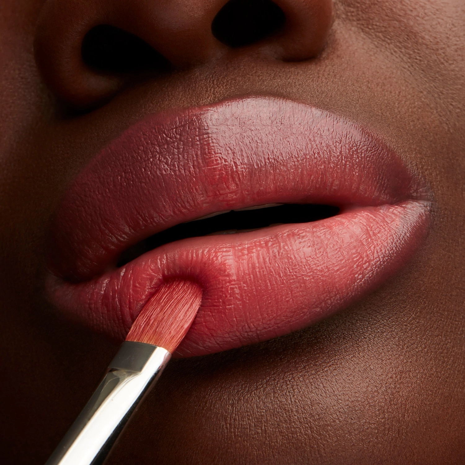 MAC Cosmetics Lustreglass Lipstick in See Sheer - Grapefruit Pink - Image 6