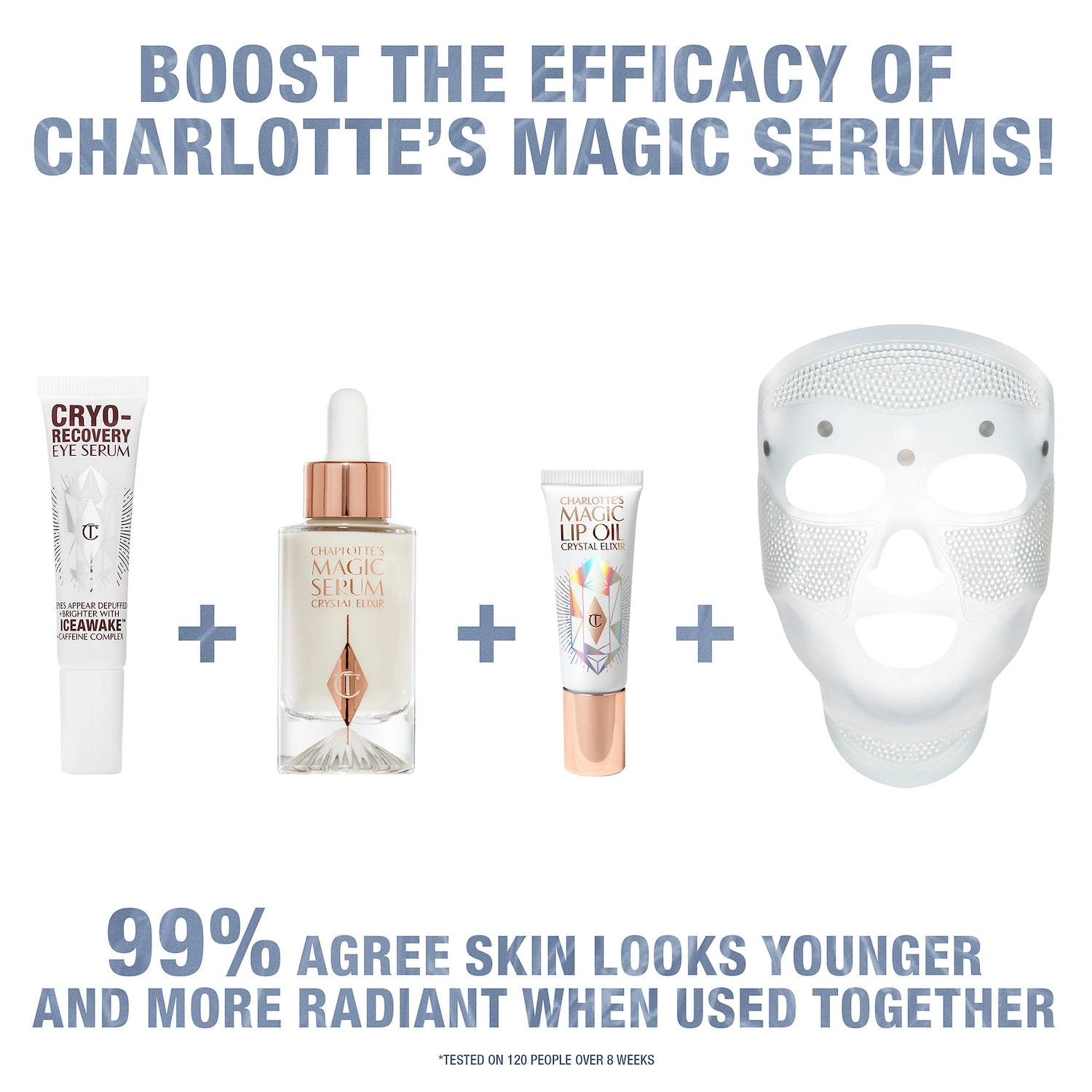 Charlotte Tilbury Cryo-Recovery Depuffing Eye Serum 0.5 oz/15ml Vegan Dark Circles Anti-Aging - Image 6