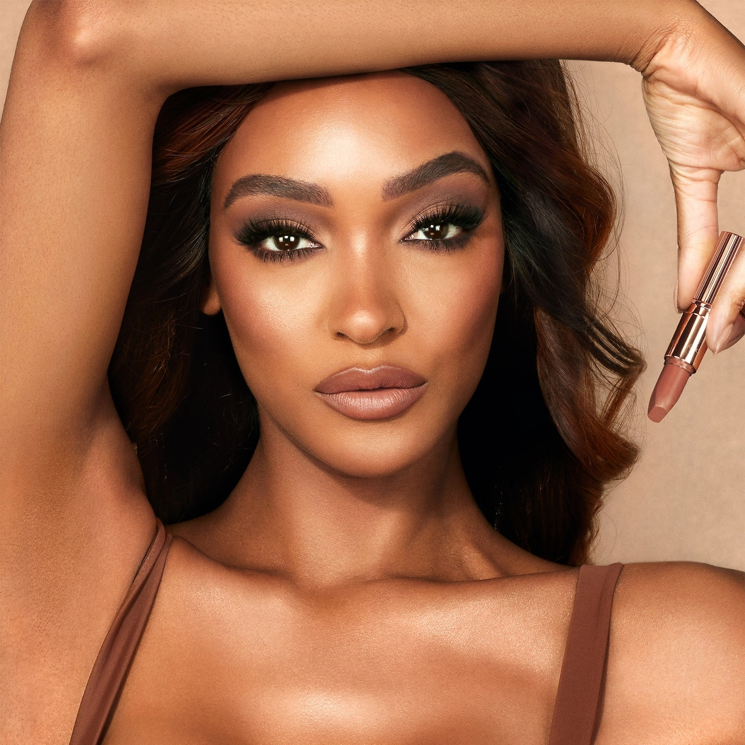 Charlotte Tilbury Matte Revolution Lipstick - Super Nudes Collection Color: Cover Star - Nude Muted Apricot - Image 11