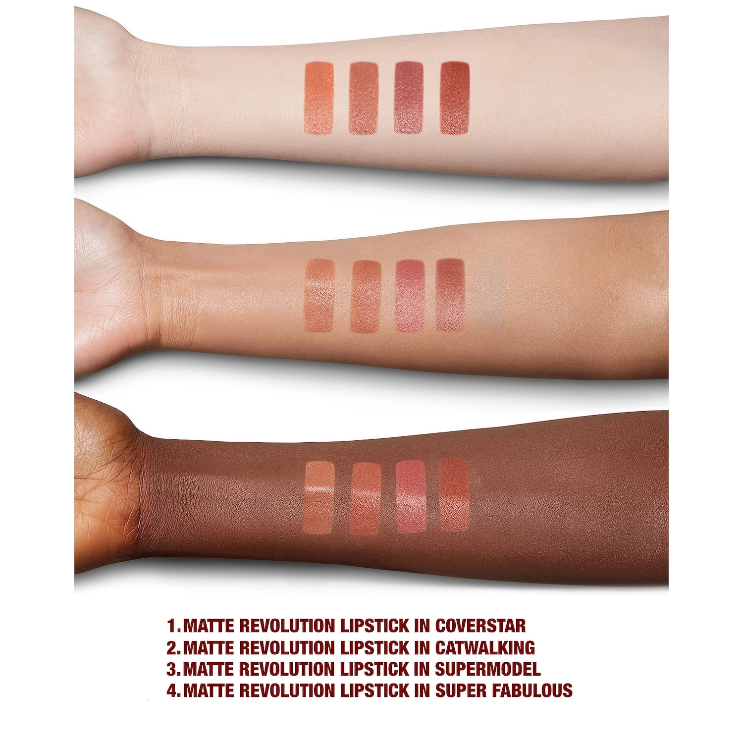 Charlotte Tilbury Matte Revolution Lipstick - Super Nudes Collection Color: Cover Star - Nude Muted Apricot - Image 13
