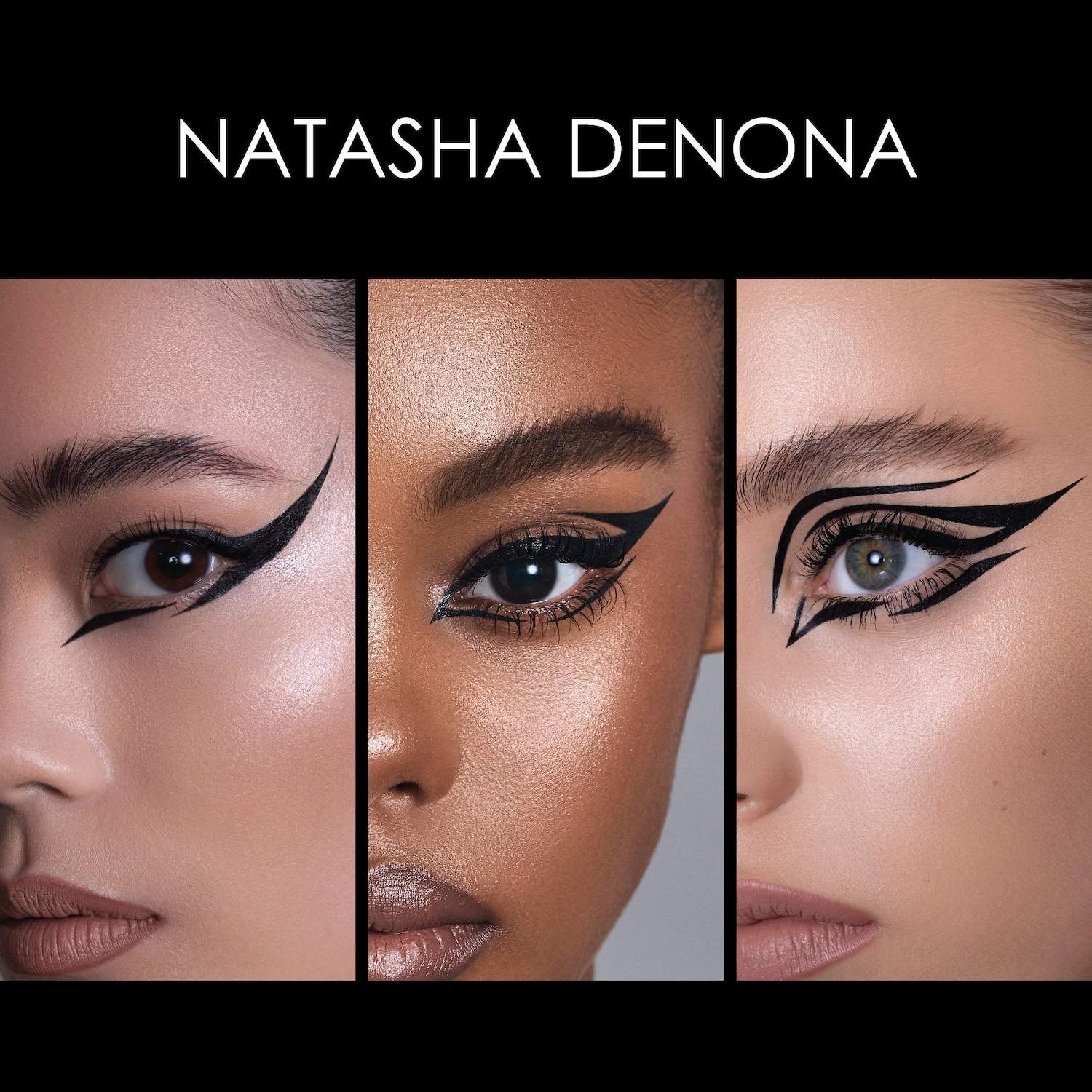 Natasha Denona Macro Blade Liquid Eyeliner - Black Matte Vegan - Image 5