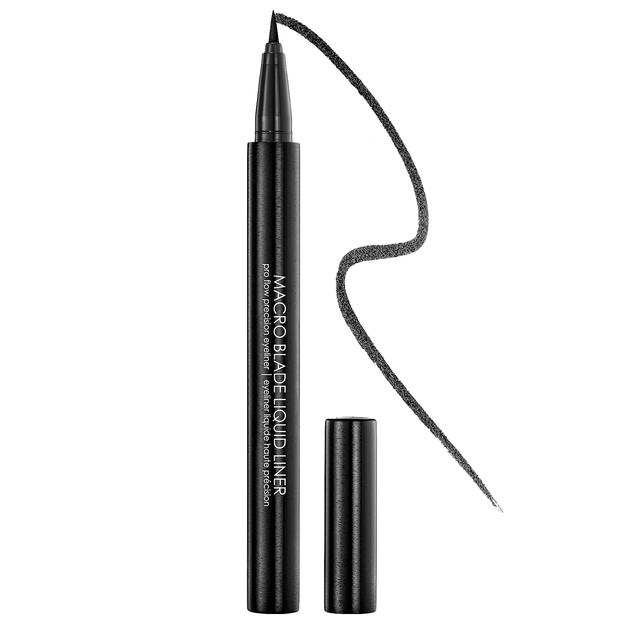 Natasha Denona Macro Blade Liquid Eyeliner - Black Matte Vegan