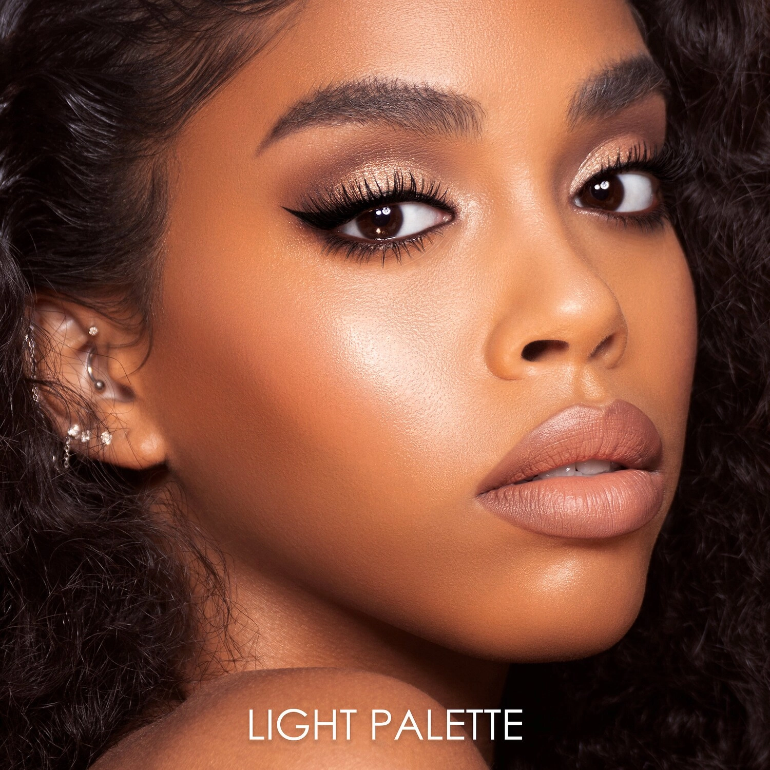 Natasha Denona Glam Face & Eye Palette Light Cream Pressed Powder Natural Finish - Image 6