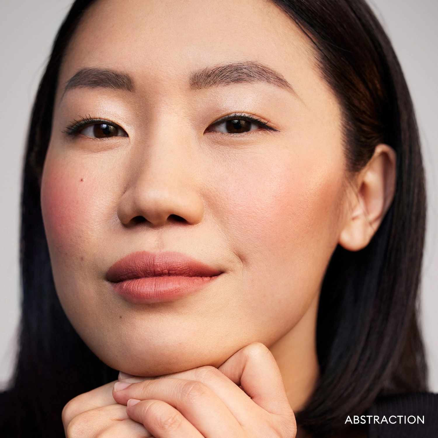 ROSE INC Lip Sculpt Clean Moisturizing Pigmented Lipstick Color: Abstraction - Smoky Peach - Image 5
