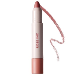 ROSE INC Lip Sculpt Clean Moisturizing Pigmented Lipstick Color: Abstraction - Smoky Peach