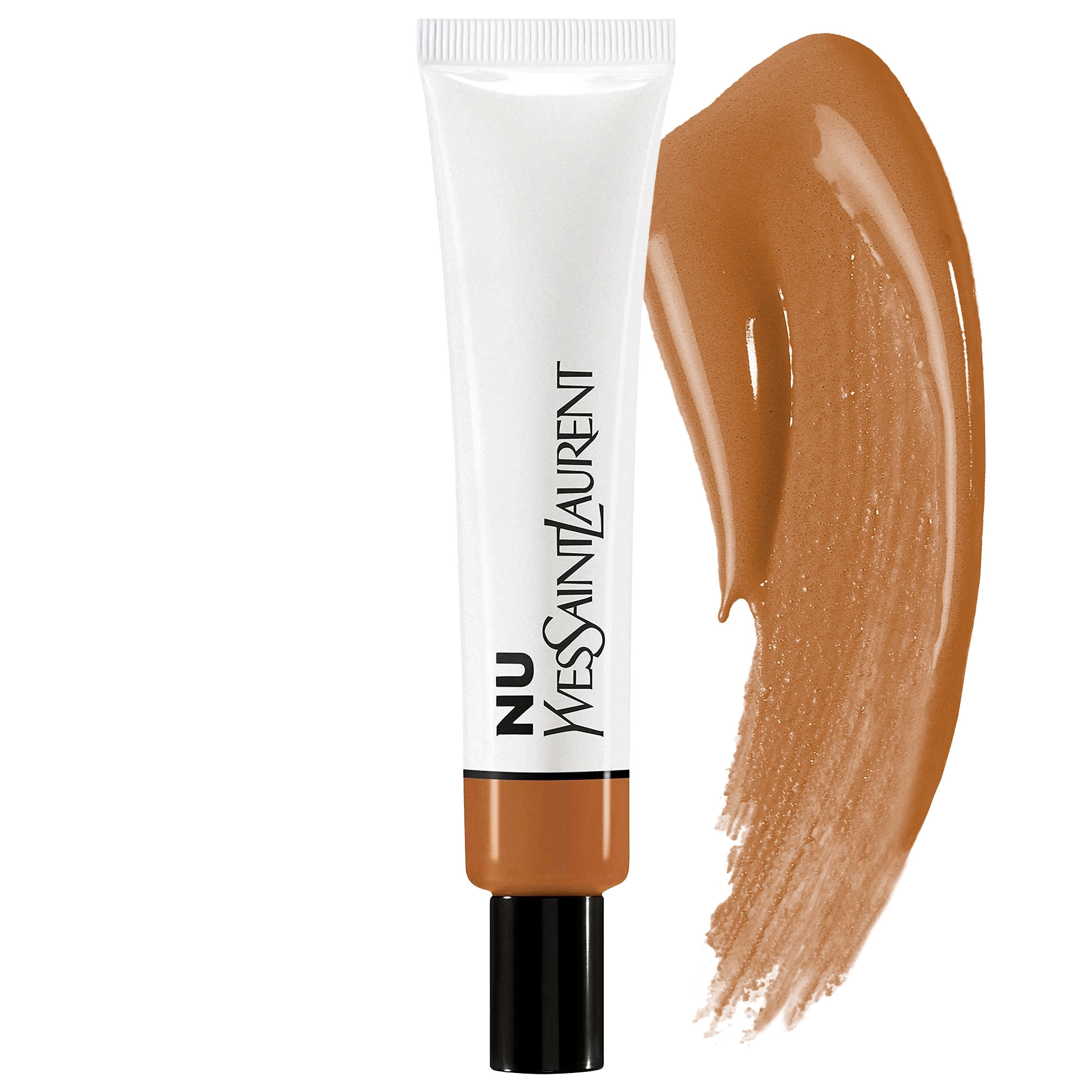Yves Saint Laurent NU BARE LOOK TINT Hydrating Skin Tint Foundation with Hyaluronic Acid, Color 17 - Dark with Neutral Undertone