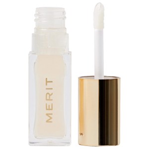 MERIT Shade Slick Classics Tinted Lip Oil - Bel Air - warm clear Hydrating Vegan Lip Tint with High Shine Finish