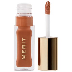 MERIT Shade Slick Classics Tinted Lip Oil Color: Taupe - neutral brown