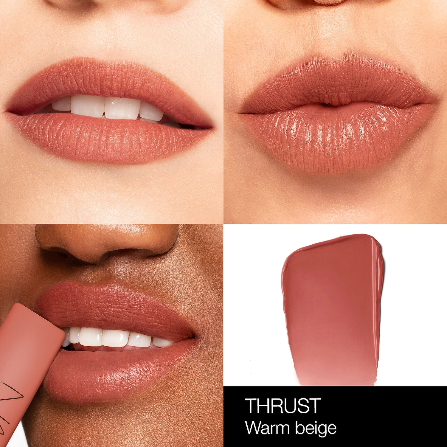 NARS Air Matte Liquid Lipstick in Thrust - Warm Beige - Image 2
