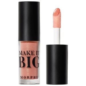 Morphe Make It Big Plumping Lip Gloss - Posh Petal, High Shine Finish, Hydrating Hyaluronic Acid
