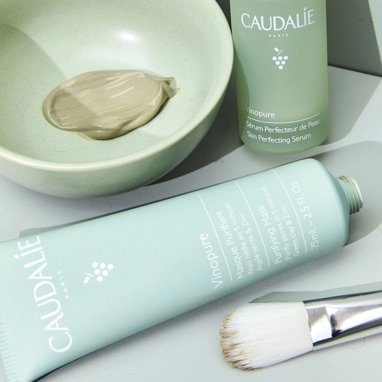 Caudalie Vinopure Purifying Clay Mask for Oily Skin - Image 4