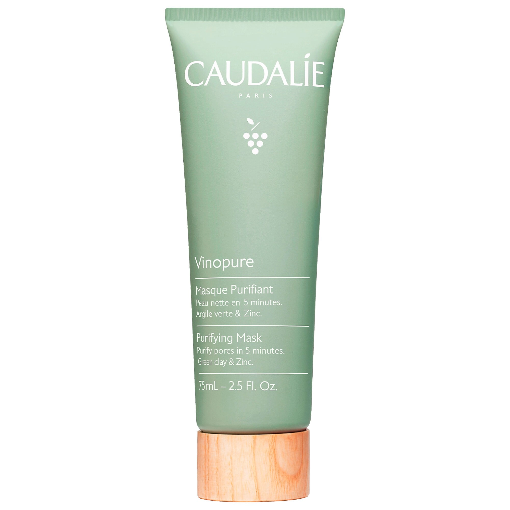 Caudalie Vinopure Purifying Clay Mask for Oily Skin