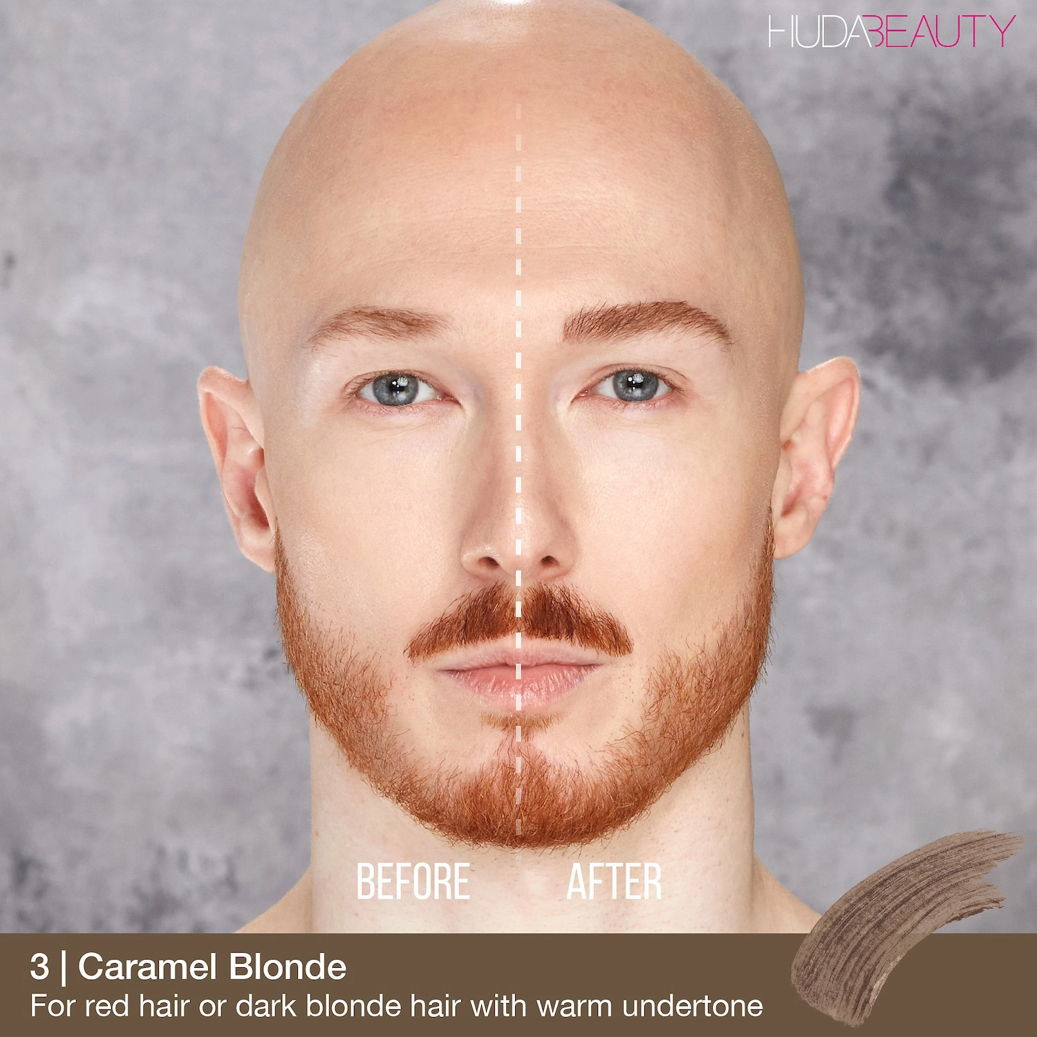 HUDA BEAUTY #BombBrows Full 'n Fluffy Volumizing Fiber Gel - Caramel Blonde - Image 5
