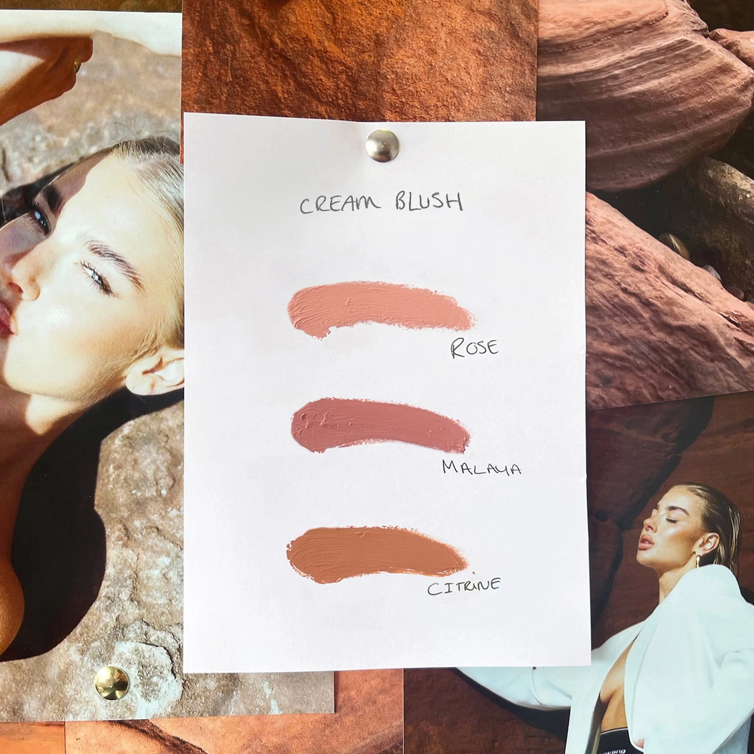 REFY Cream Blush Color: Citrine - Rich Burnt Orange with Warm Undertones - Image 5