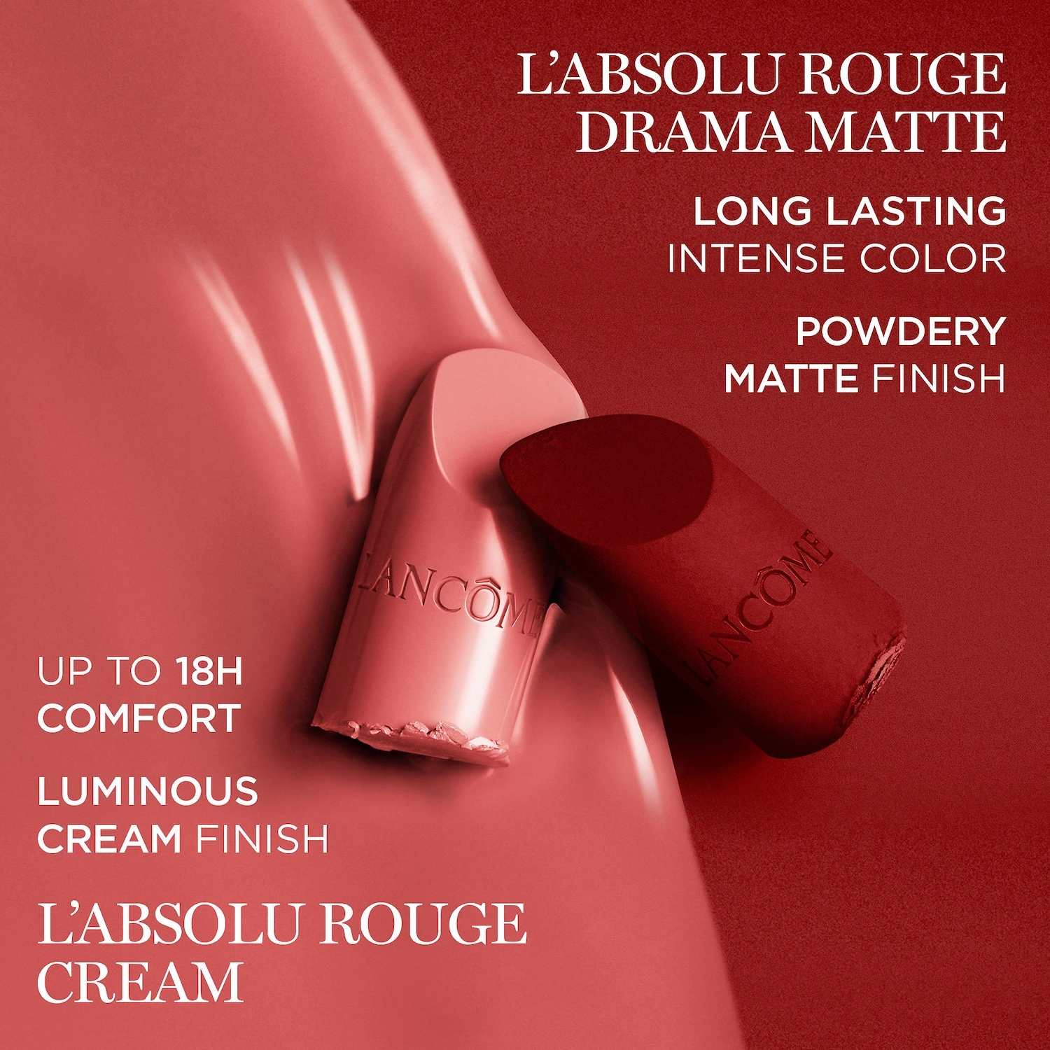 Lancôme L'Absolu Rouge Drama Matte Lipstick 888 French Idol - Cool Brick Rose - Image 6
