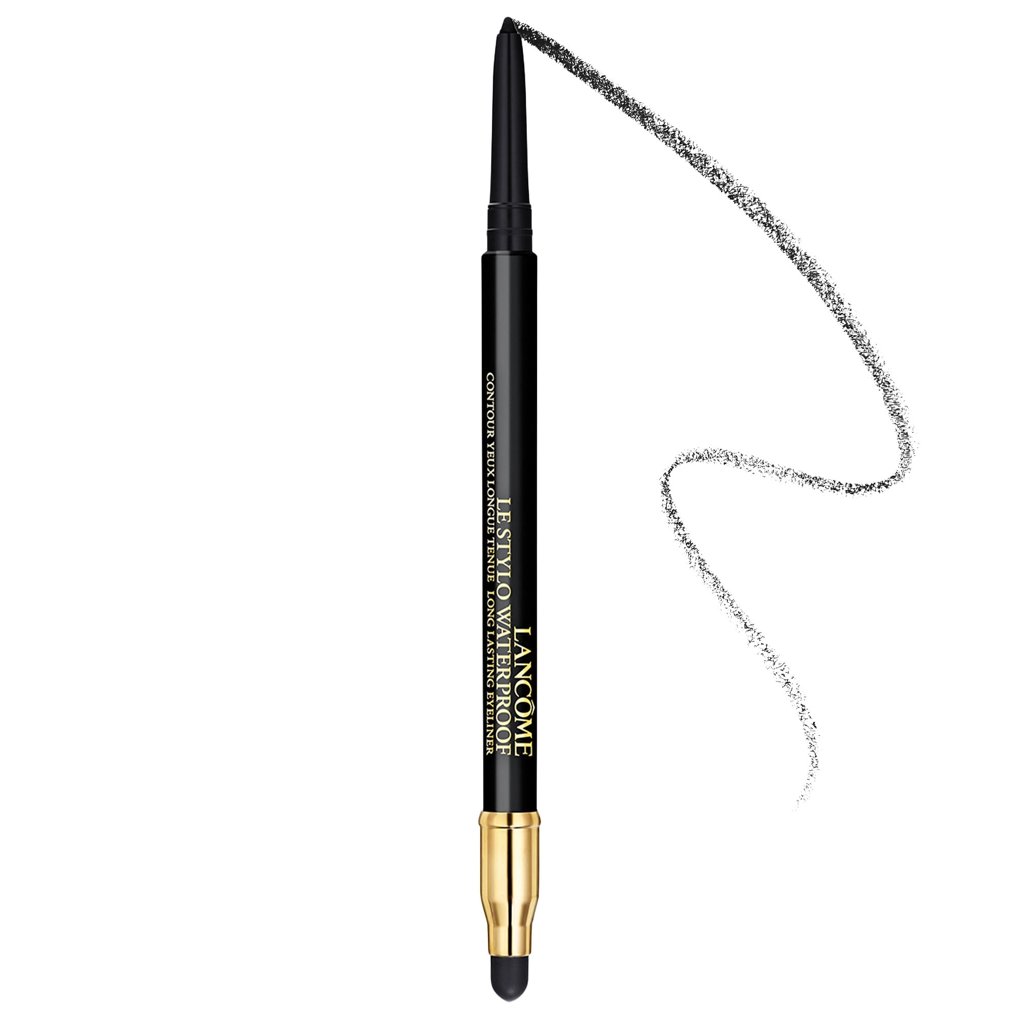 Lancôme LE STYLO WATERPROOF - Long Lasting Eyeliner Color: 02 Noir Intense - Matte Black
