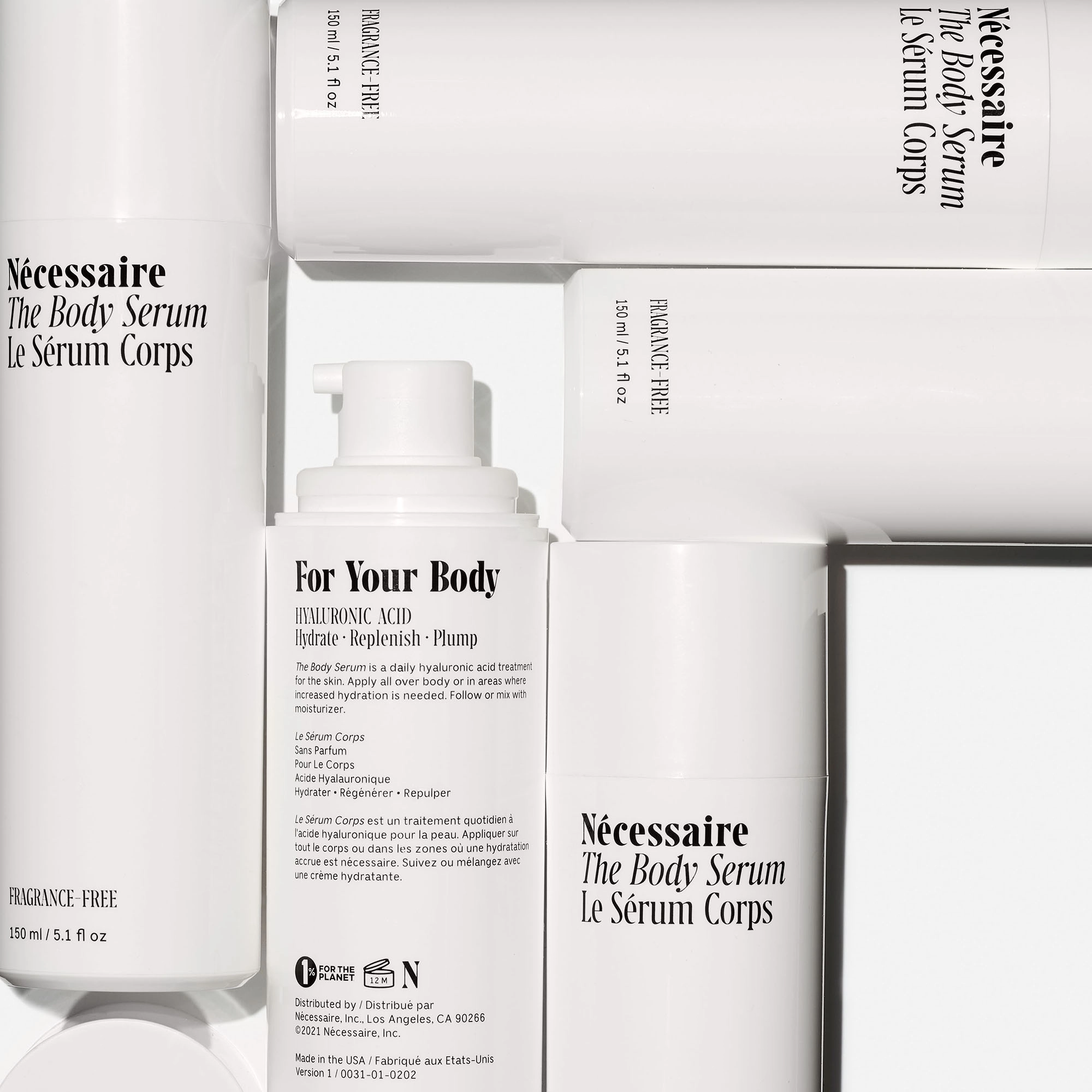 Nécessaire The Body Serum - Hyaluronic Acid, Niacinamide + Ceramide 5.1 oz/150 mL Vegan - Image 5