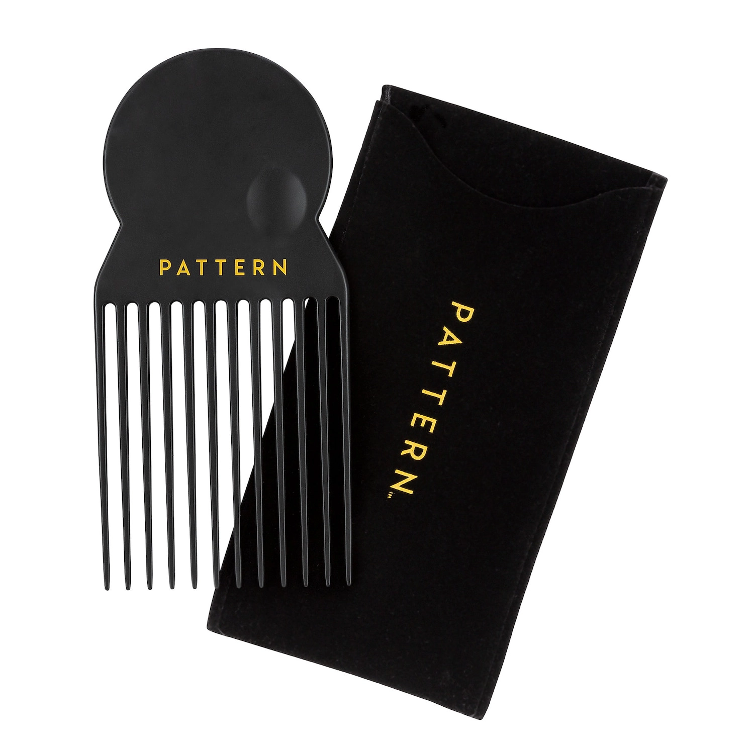 PATTERN by Tracee Ellis Ross Hair Pick - Black, Curl-Enhancing Coily Hair - Image 2