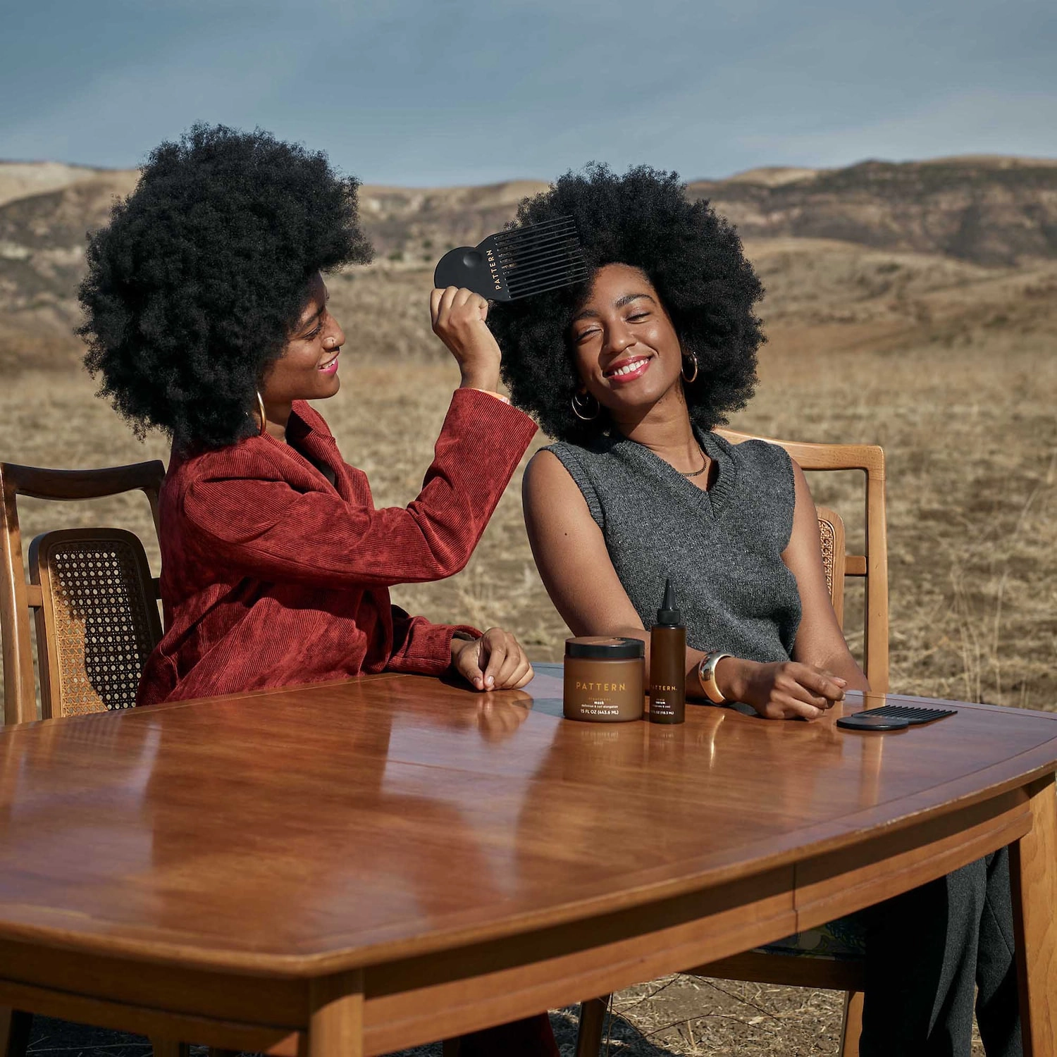 PATTERN by Tracee Ellis Ross Hair Pick - Black, Curl-Enhancing Coily Hair - Image 7