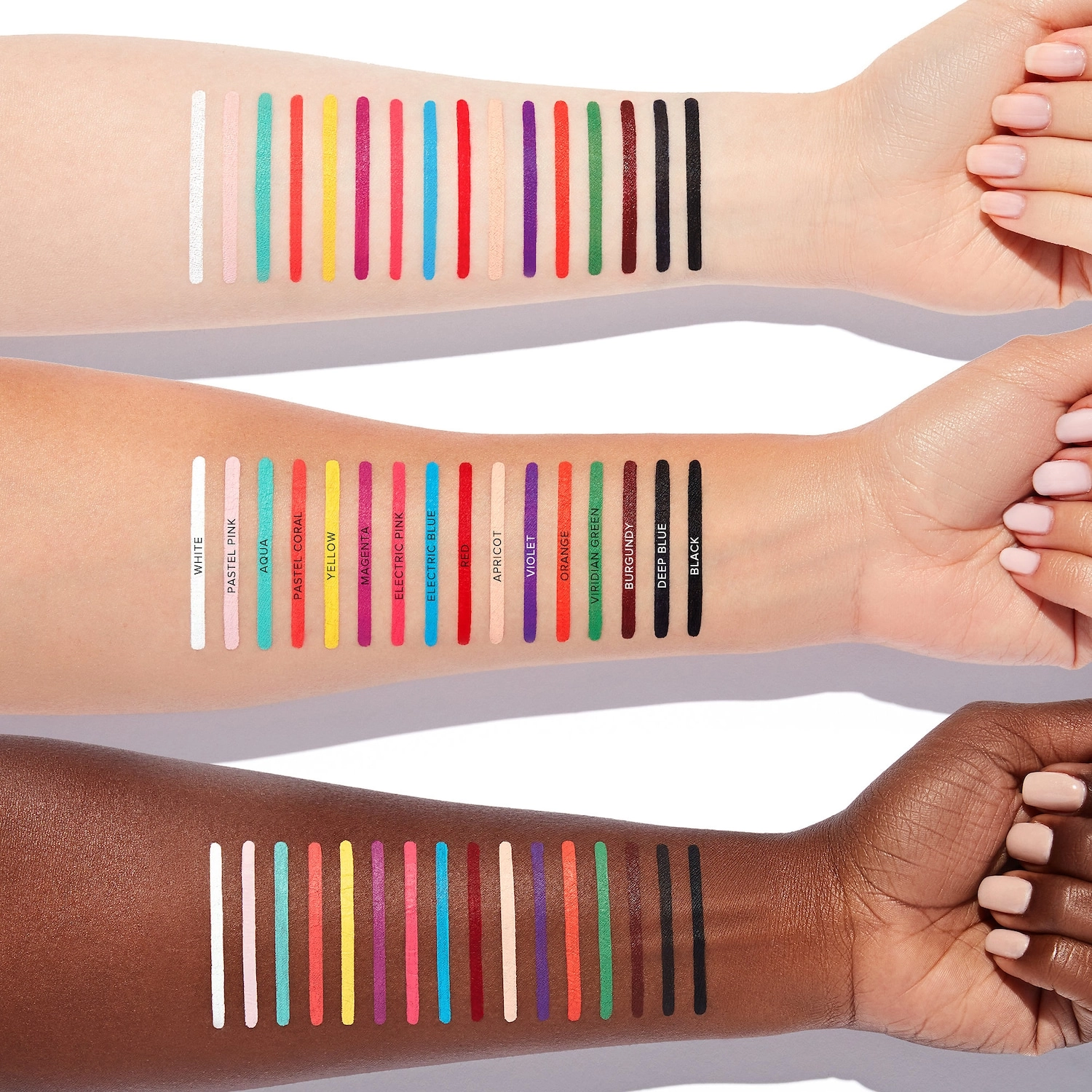 Anastasia Beverly Hills NORVINA® Chroma Stix Makeup Pencils Color: Deep Blue Vegan Waterproof - Image 3