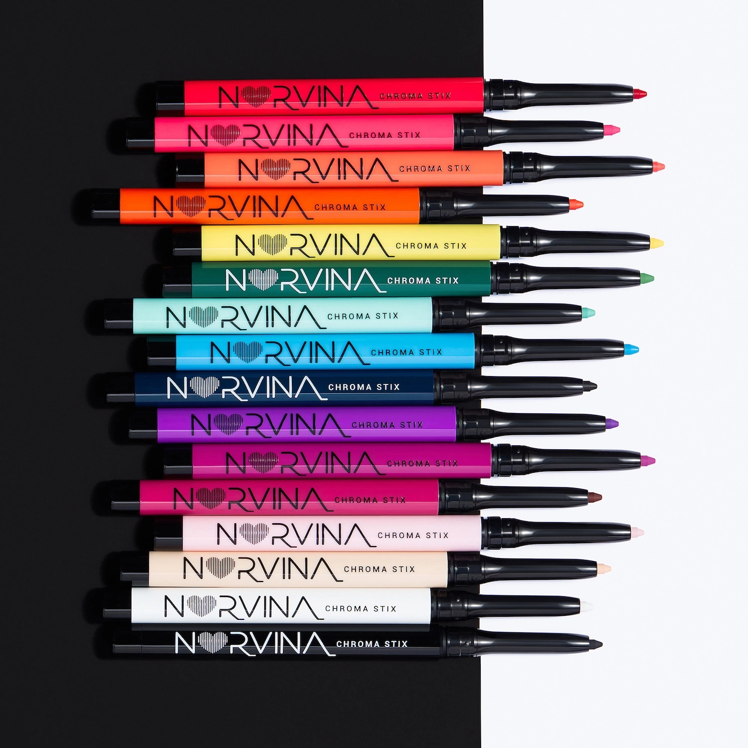 Anastasia Beverly Hills NORVINA® Chroma Stix Makeup Pencils Color: Deep Blue Vegan Waterproof - Image 5