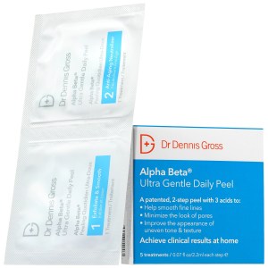 Dr. Dennis Gross Skincare Mini Alpha Beta® Ultra Gentle Daily Peel Pads for Sensitive Skin 5 Treatments