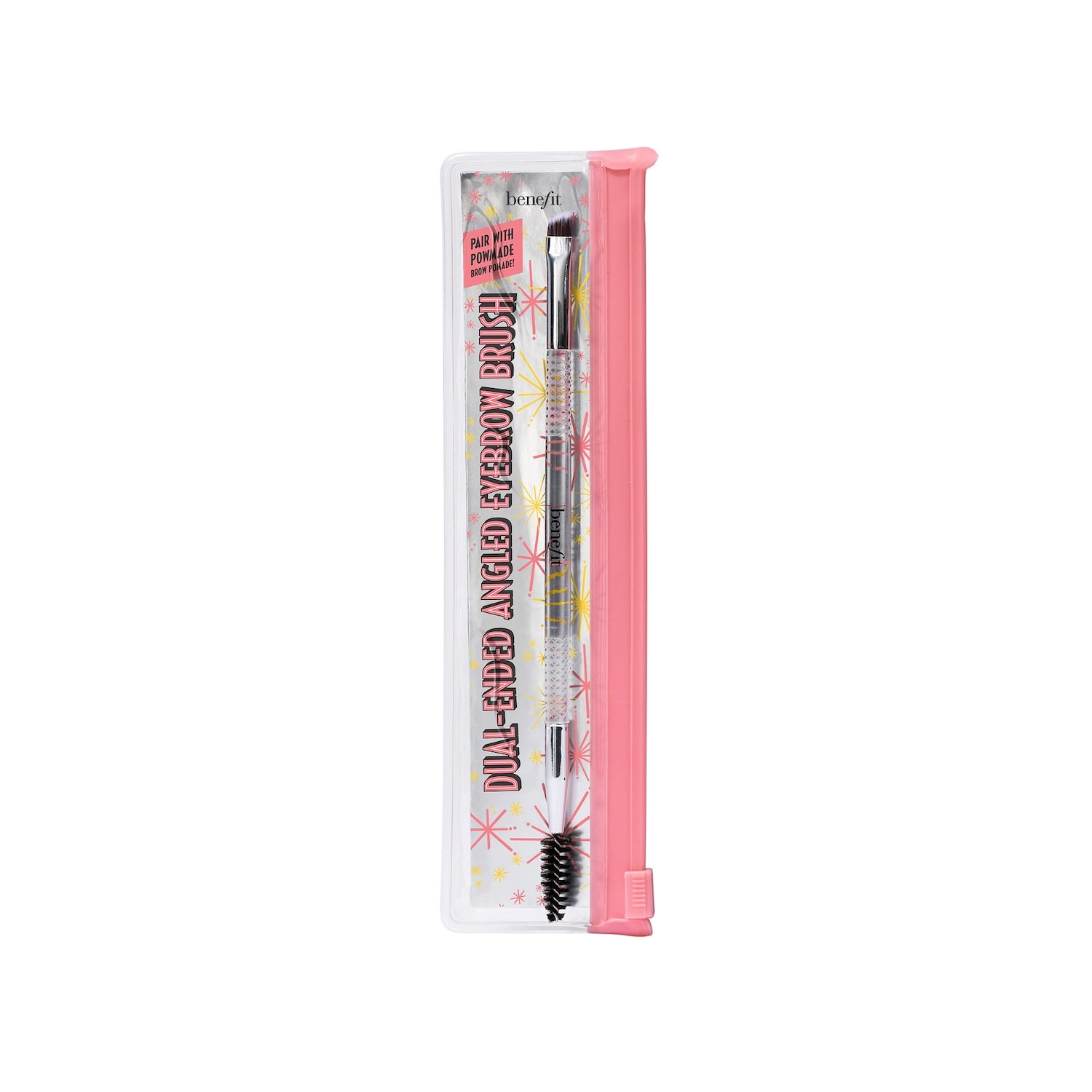 Benefit Cosmetics Dual Ended Eyebrow Brush for Powder & Powmade - Image 2