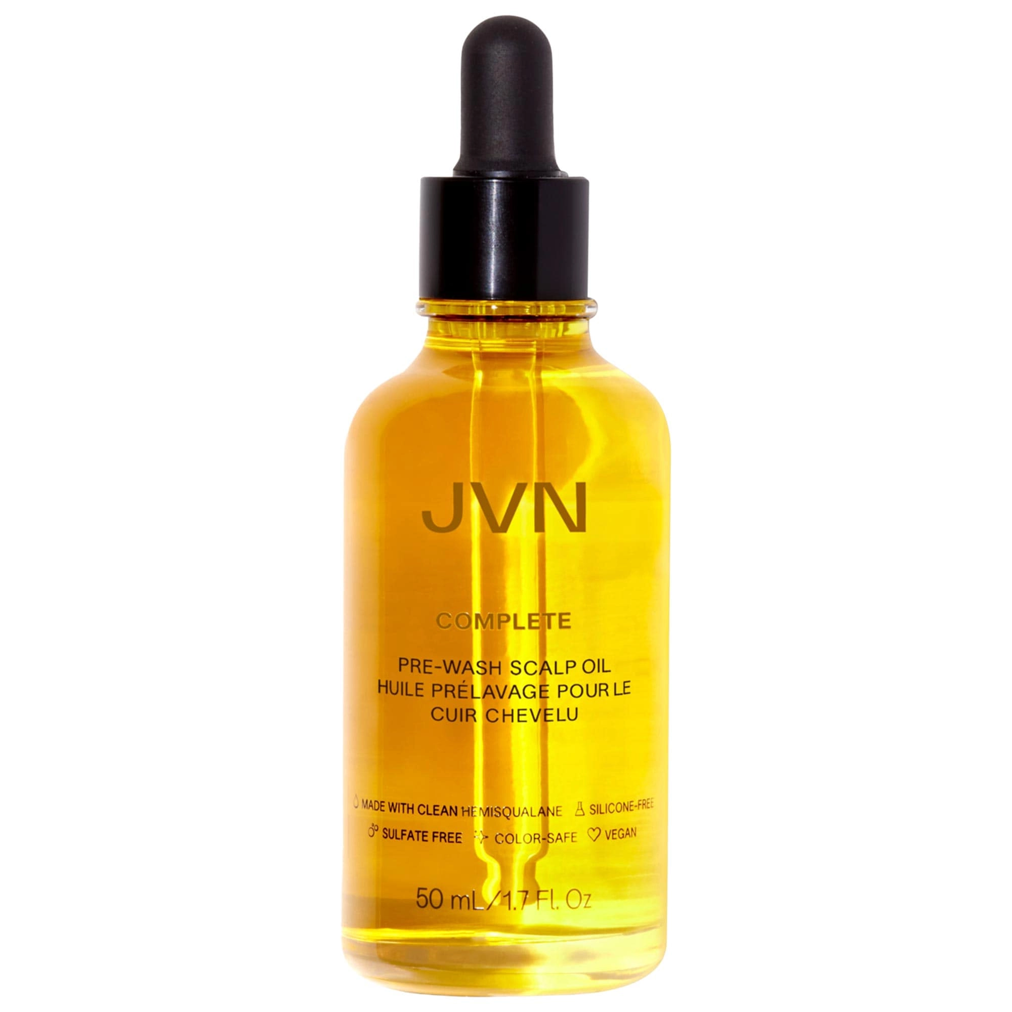 JVN Complete Pre-Wash Scalp & Hair Strengthening Treatment Oil 1.7 oz/50 mL