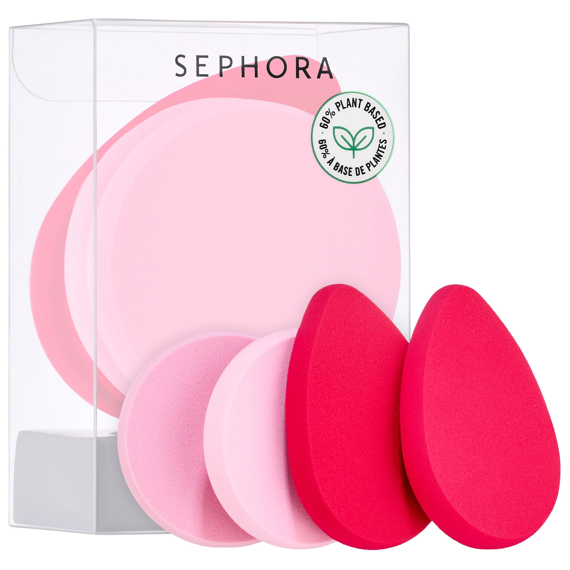 SEPHORA COLLECTION Total Coverage Blending Sponge Set Vegan Cruelty-Free Latex-Free